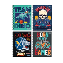 CADERNO 10MAT SHOW MASCULINO TILIBRA