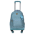 MOCHILA RODINHA AZUL KK2591-G KIKA