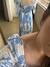 Vestido Araras Estampado Azul na internet