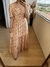 Vestido Floral Pêssego - comprar online