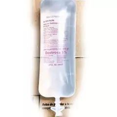 DEXTROSA al 5% x 500 ML. EN AGUA -