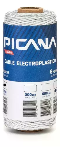 CABLE ELECTROPLASTICO PICANA - HILO BOYERO 300 METROS
