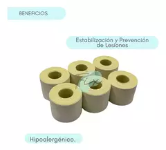 TELA ADHESIVA DE OXIDO DE ZINC X 6 ROLLOS 5X9 EUROMIX - comprar online