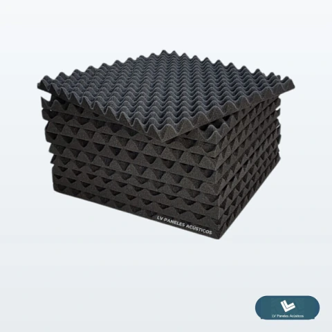 Kit 20 Paneles Acústicos Conos 50x50 cm - Básico