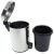 Lixeira Inox Com Pedal Aço Inoxidável Com Balde Interno Removível 3L 5L 12L - Casa On Utilidades