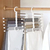 Cabide 5 em 1 Retrátil Multifuncional Aço - Calças / Bermudas / Roupas - Casa On Utilidades