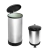 Lixeira com Pedal Laminado Tipo Inox Banheiro,Escritório, Cozinha 12L ou 30L