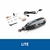 Mini Torno Manual Dremel Lite A Bateria 4v Con 10 Ac