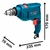 Taladro Percutor Bosch 10mm 450w V/var Gsb 450 - comprar online