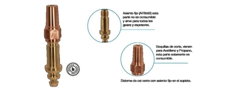 Pico Corte Af Mach-flow 16/10 (50 A 80 Mm)
