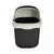 LIXEIRA PARA MESA DE PLÁSTICO BASCULANTE URSO PRETA QUADRADA 1,5 LITROS - KEITA - Loja Mais Mix