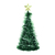 MINI ÁRVORE DE NATAL NEVADA DE PLÁSTICO E ESTRELA 30CM - WINCY
