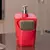 PORTA DETERGENTE E ESPONJA DE PLÁSTICO VERMELHO - UZ - comprar online