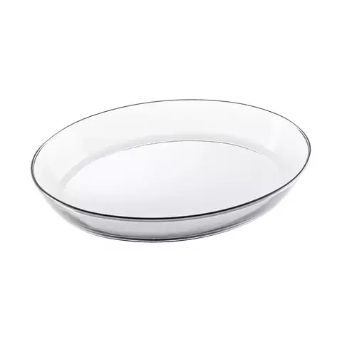 ASSADEIRA DE VIDRO OVAL CLÁSSICA MARINEX 2,4 LITROS - NADIR