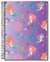 CADERNO ESPIRAL CAPA DURA FEMININO 1/4 96 FOLHAS - NOVA CADERNOS