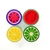 Imagem do POTE DE VIDRO REDONDO COM TAMPA DE FRUTAS 100ML - 20 COMERCIAL UTILIDADES