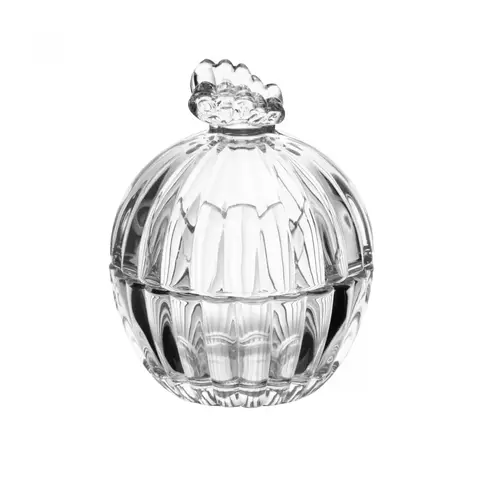 BOMBONIERE/BALEIRO POTICHE DE CRISTAL BUTTERFLY - WOLFF