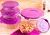 CONJUNTO DE POTE DE VIDRO REDONDO COM TAMPA 5 PEÇAS - PRATICASA