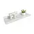 PRATELEIRA DECORATIVA DE PLÁSTICO RETANGULAR C/ BORDA 40CM - FWB - comprar online