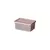 CESTO ORGANIZADOR RETANGULAR COM TAMPA LIGHT ROSE 18CM - PARAMOUNT - comprar online