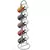PORTA TEMPEROS DE VIDRO COM SUPORTE ARAMADO VERTICAL 90ML 5 PEÇAS - HAUSKRAFT