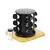 PORTA TEMPEROS DE VIDRO COM BASE GIRATÓRIA 9 POTES 85ML BLACK - BELOVIDRO - comprar online