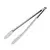 PEGADOR DE SILICONE E INOX COM MOLA/TRAVA 12'' - HM COMERCIO