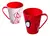 CANECA DE PLÁSTICO HOMEM ARANHA 360ML - PLASUTIL
