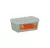POTE DE PLÁSTICO RETANGULAR CHEF PRO 525ML MINT - PARAMOUNT