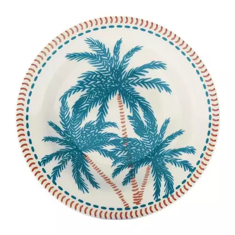 PRATO FUNDO DE CERÂMICA DONNA CARIBE 21,5CM - BIONA