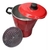 CUSCUZEIRO POLIDO 1,5 LITROS VERMELHO - LAREDU - comprar online