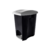 LIXEIRA DE PLÁSTICO COM PEDAL ECOBLACK 7 LITROS - PLASUTIL