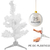 ÁRVORE DE NATAL BRANCA 30CM COM 25 GALHOS E PÉ DE PLÁSTICO - FU XING - comprar online