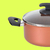 CAÇAROLA ANTIADERENTE COBRE N18 2 LITROS - ALUMINIO RAMOS - Loja Mais Mix