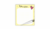 BLOCO DE NOTAS AMARELO COM 48 FOLHAS - DUSTER FESTAS