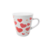 XÍCARA DE PORCELANA CREMOSA BORBOLETA 120ML - SF PORCELANA