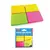BLOCO ADESIVO POST-IT PARA RECADOS NEON COM 100 FOLHAS 4 BLOCOS 38X50MM - KAZ na internet