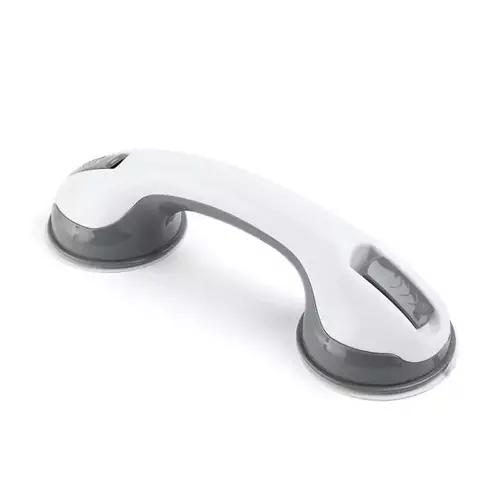 BARRA DE APOIO DE PLÁSTICO C/ VENTOSA DE PRESSÃO 29CM - FU XING