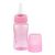 MAMADEIRA COM BICO EM SILICONE ROSA 140ML PREMIUM - PETITA - Loja Mais Mix
