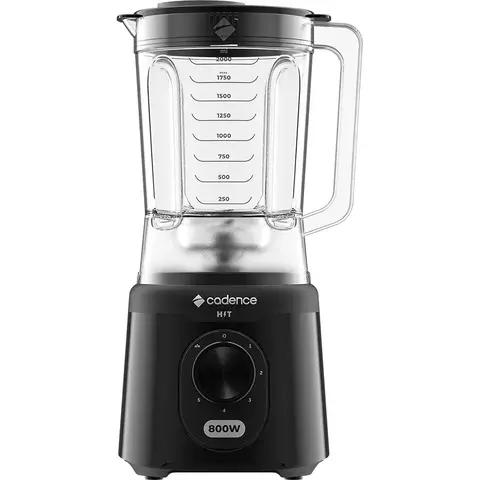 LIQUIDIFICADOR HIT PRETO 2,5 LITROS 800W - CADENCE