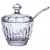 AÇUCAREIRO DE VIDRO BLEND C/ TAMPA E COLHER DE ACRILICO 200ML - WESTERN