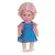 BONECA DANADINHAS CABELO CRESPO COLEÇÃO - MILK BRINQUEDOS