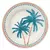 PRATO RASO DE CERÂMICA DONNA CARIBE 26CM - BIONA