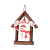 PENDENTE PARA CASA PAPAI NOEL/BONECO DE NEVE 12CM - RIO MASTER - comprar online