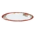 TRAVESSA DE MELAMINA OVAL FLORES/PINHA 22,5CM - FU XING