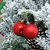 BOLA DE NATAL VERMELHA BRILHO/FOSCO/GLITTER N6 3 PEÇAS - FU XING - comprar online
