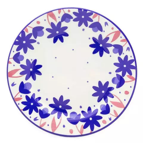 PRATO RASO DE CERÂMICA DONNA SOSSEGO 24CM - BIONA