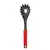 COLHER DE NYLON PARA ESPAGUETE COM CABO VERMELHO 33CM - BIONA