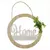 QUADRO DECORATIVO DE MADEIRA COM FRASES E FLOR ARTIFICIAL 27CM - FWB
