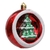 BOLA DE NATAL VERMELHA COM ÁRVORE 3D N8 1 PEÇAS - FU XING na internet